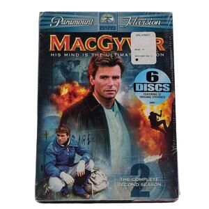 Macgyver Complete Second Season DVD,1986 Brand New Sealed Richard Dean Anderson
